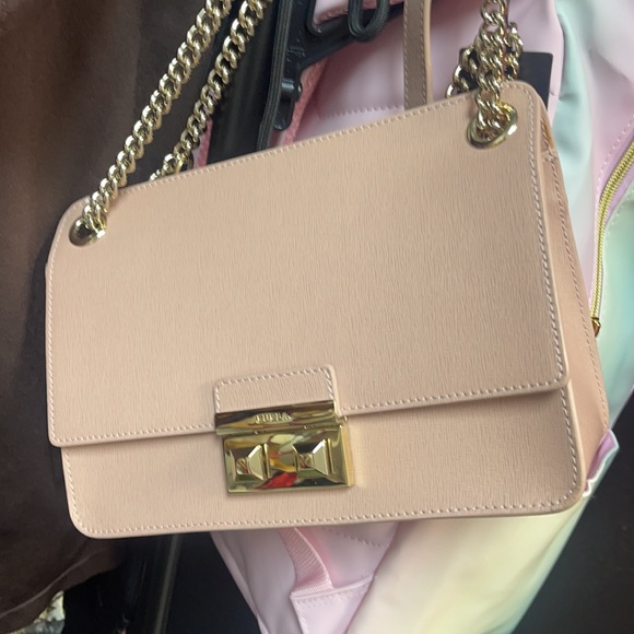 Furla Handbags - NWT BLUSH 100% AuthenTIC FURLA PINK BAG 🐣🌷